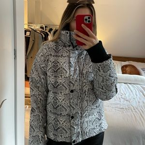 Varley snakeskin jacket